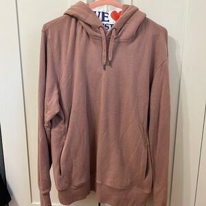 Dusty pink hoodie